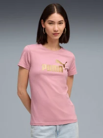 Футболки і поло PUMA Metallic No. 1 Logo Tee модель 631536 Фото