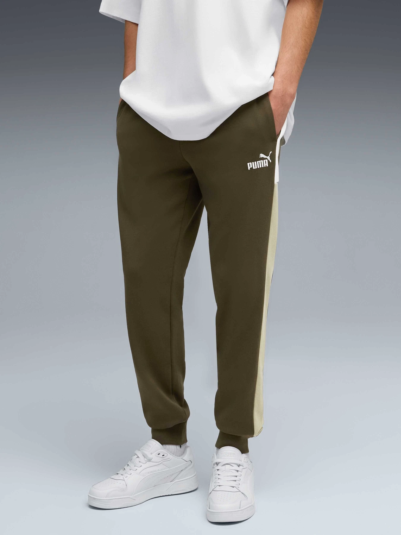 Брюки PUMA Ess Block Sweatpants модель 684689 Фото