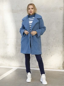 Светри та кардигани ISSA Plus модель WN20-218_bluewhite Фото