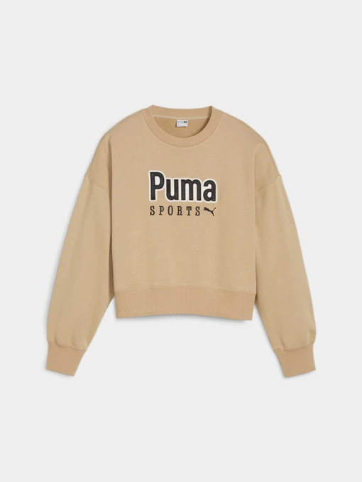 Худі та світшоти PUMA Team Oversized Crew модель 624318 Фото
