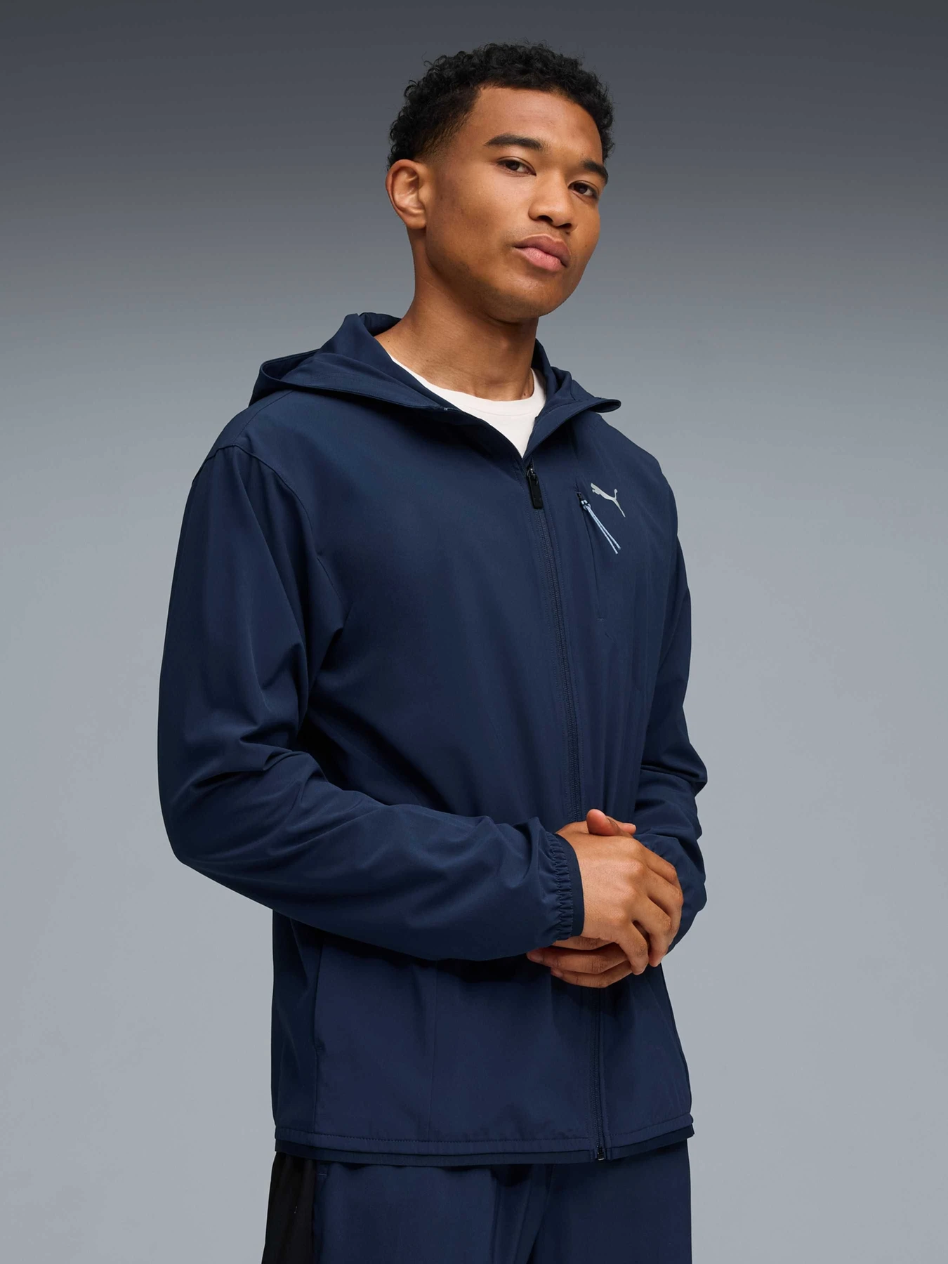 Куртки та дублянки PUMA M Pwrtrain Woven Jacket модель 527650 Куртки та дублянки PUMA M Pwrtrain Woven Jacket модель 527650 Фото