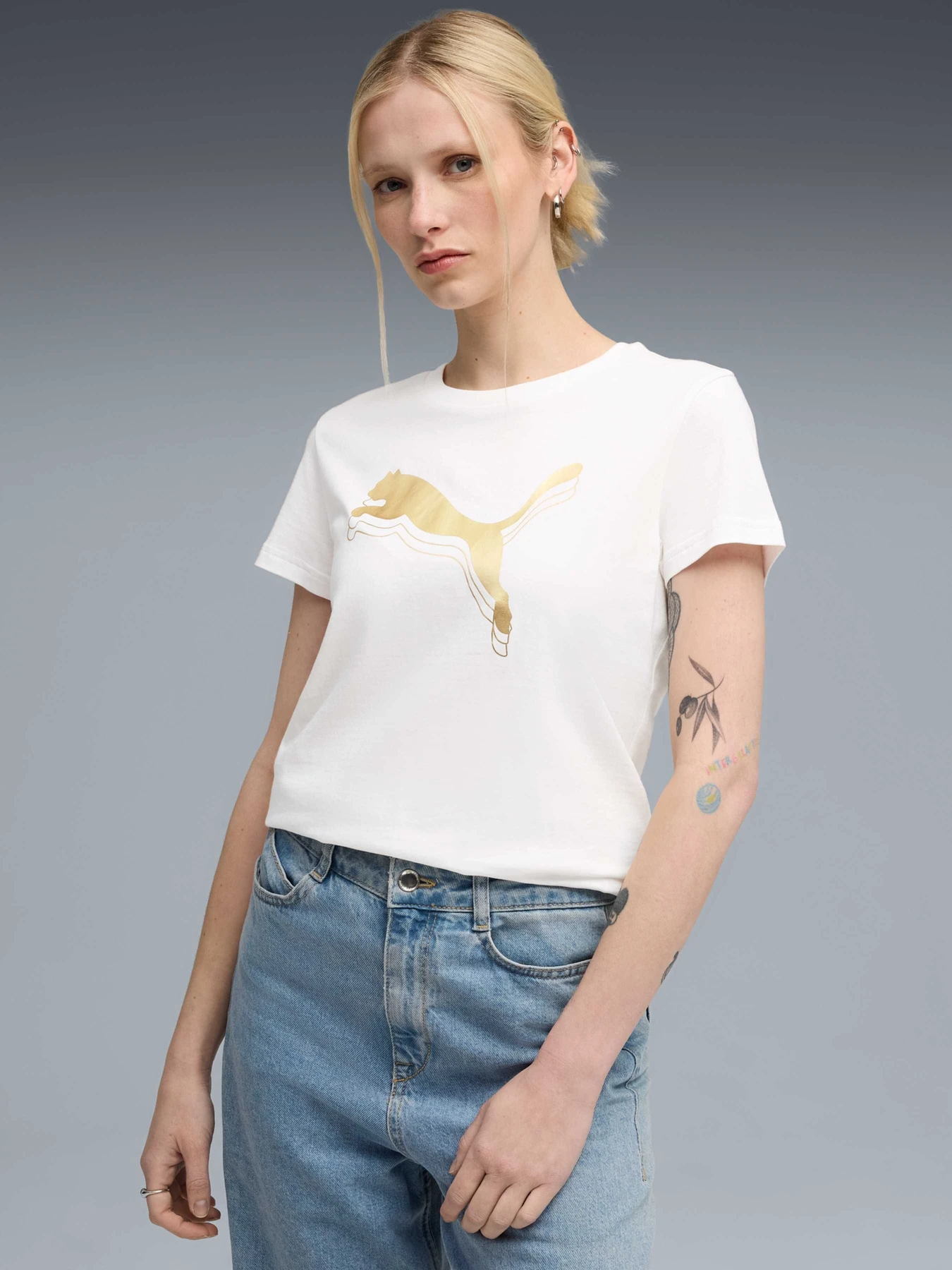 Футболки і поло PUMA Metallic Tee модель 684995 Фото