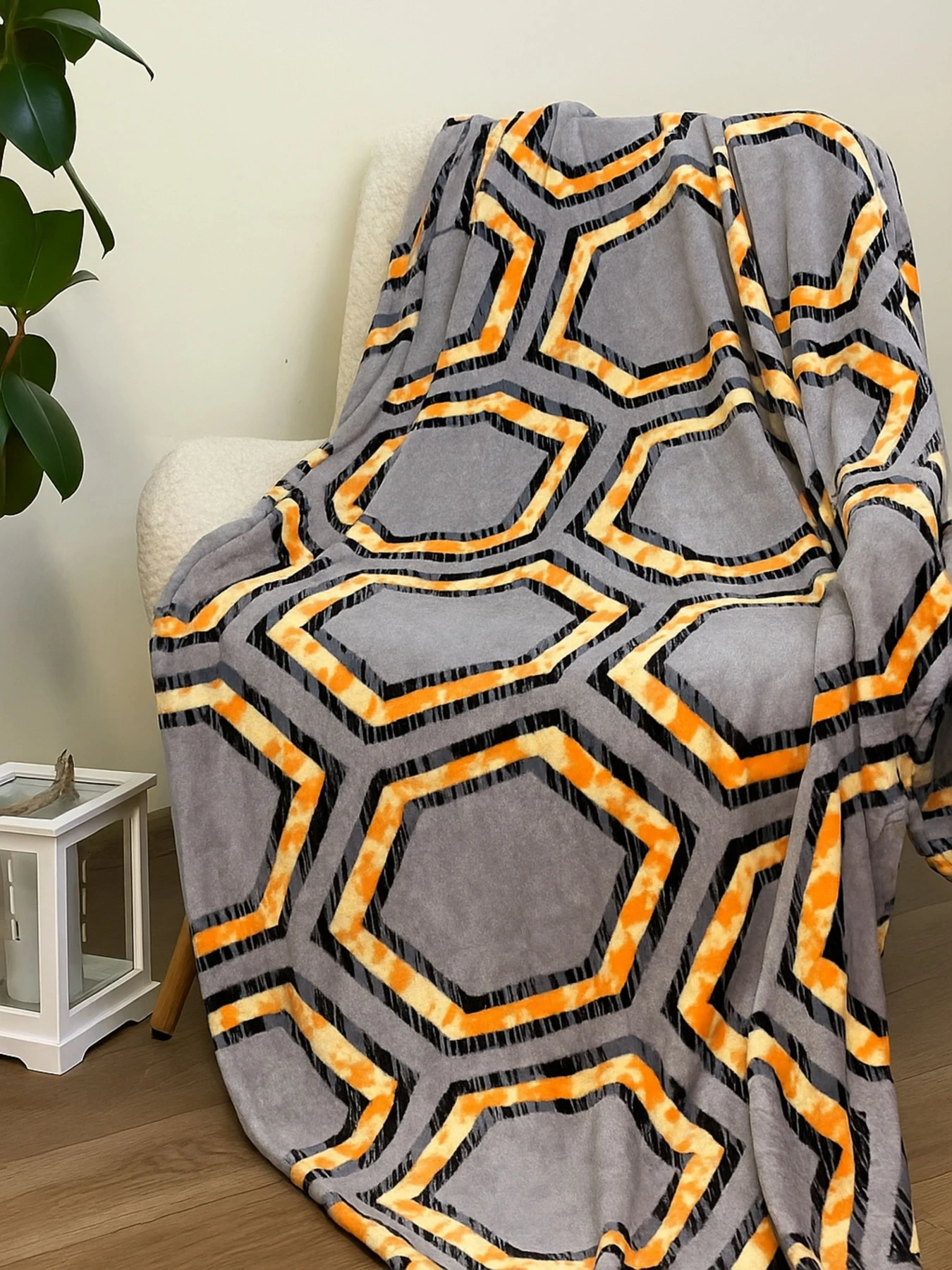 Покривало Well Soft сірого кольору Ecotton модель 23503 Покривало Well Soft сірого кольору Ecotton модель 23503 Фото