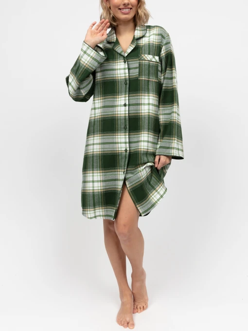 Бавовняна Жіноча Нічна сорочка CYBERJAMMIES Fern фото 3