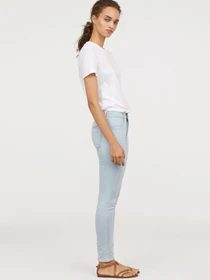Джинсы H&M модель 3992568RP2_светло-голубой Фото