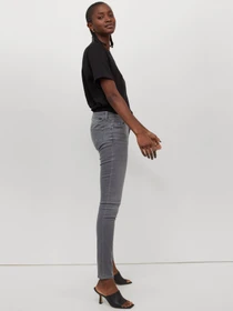 Джинсы H&M модель 8828822sm_Серый Фото