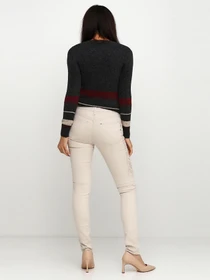 Джинси H&M модель 1823818RP11_светло-бежевый Фото