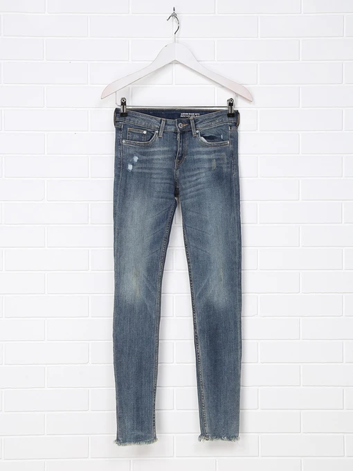 Джинсы H&M модель 3990694RP21_синий Фото