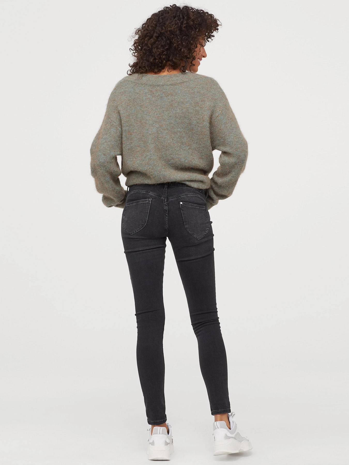 Джинсы H&M модель PS6580309RP4_темно-серый Фото