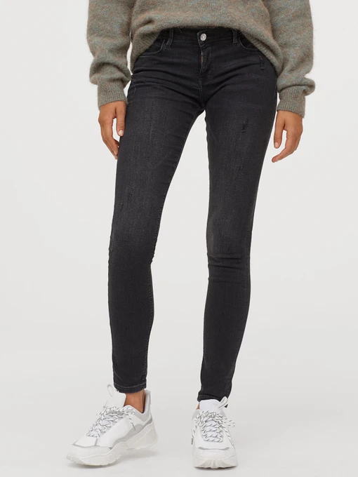 Джинсы H&M модель PS6580309RP4_темно-серый Фото