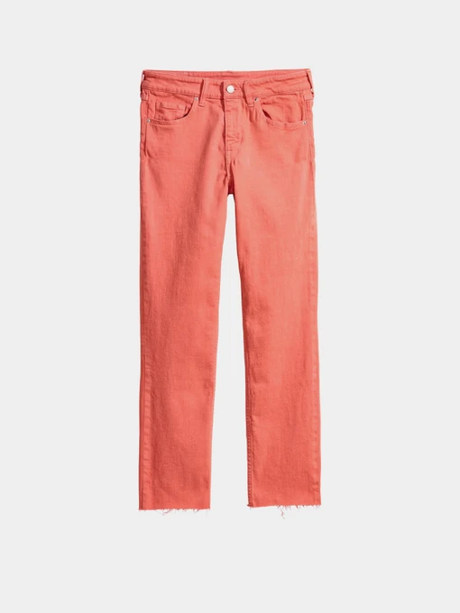 Джинсы H&M модель 5876777abr_Коралловый Фото