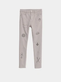 Джинси H&M модель 2522986log_Серый Фото