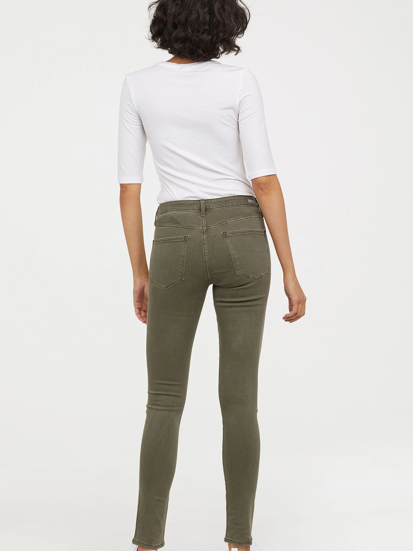 Джинси H&M модель 3991366log_Хаки Фото