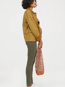 Джинси H&M модель 3991366log_Хаки Фото
