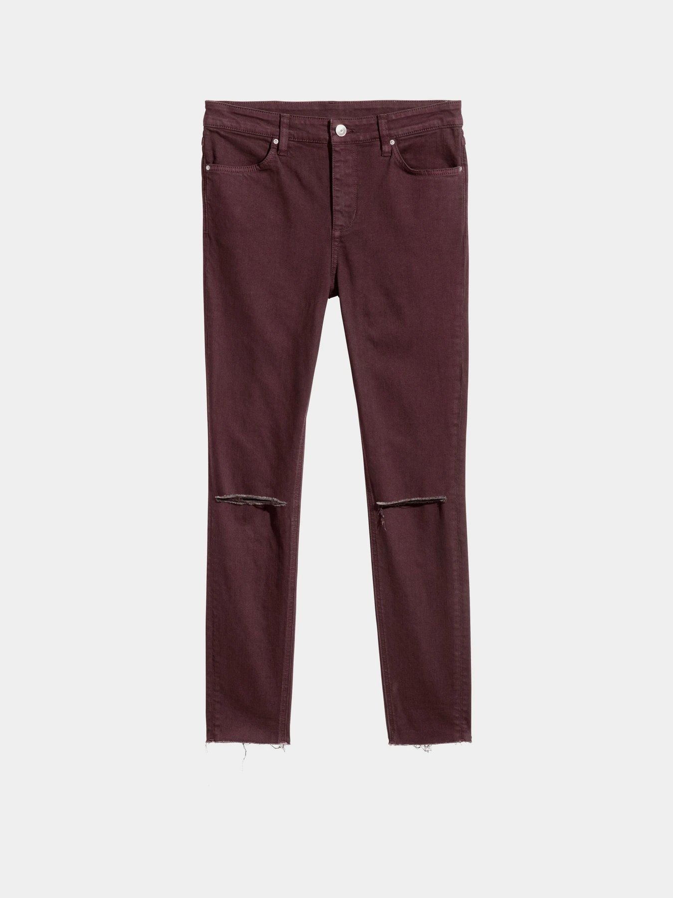 Джинсы H&M модель 2522986dlog_Бордовый Фото