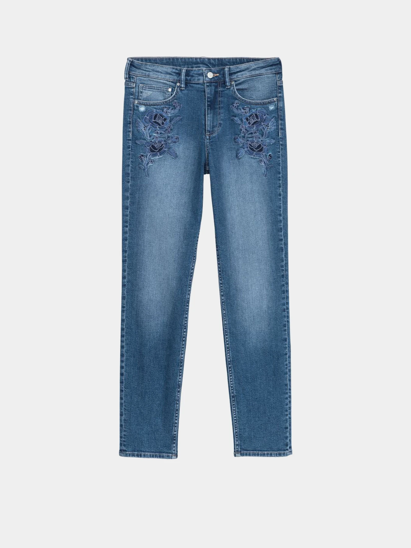 Джинси H&M модель 4972336dlog_Темно-синий Фото