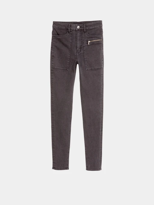 Джинсы H&M модель 5055616dlog_Темно- серый Фото