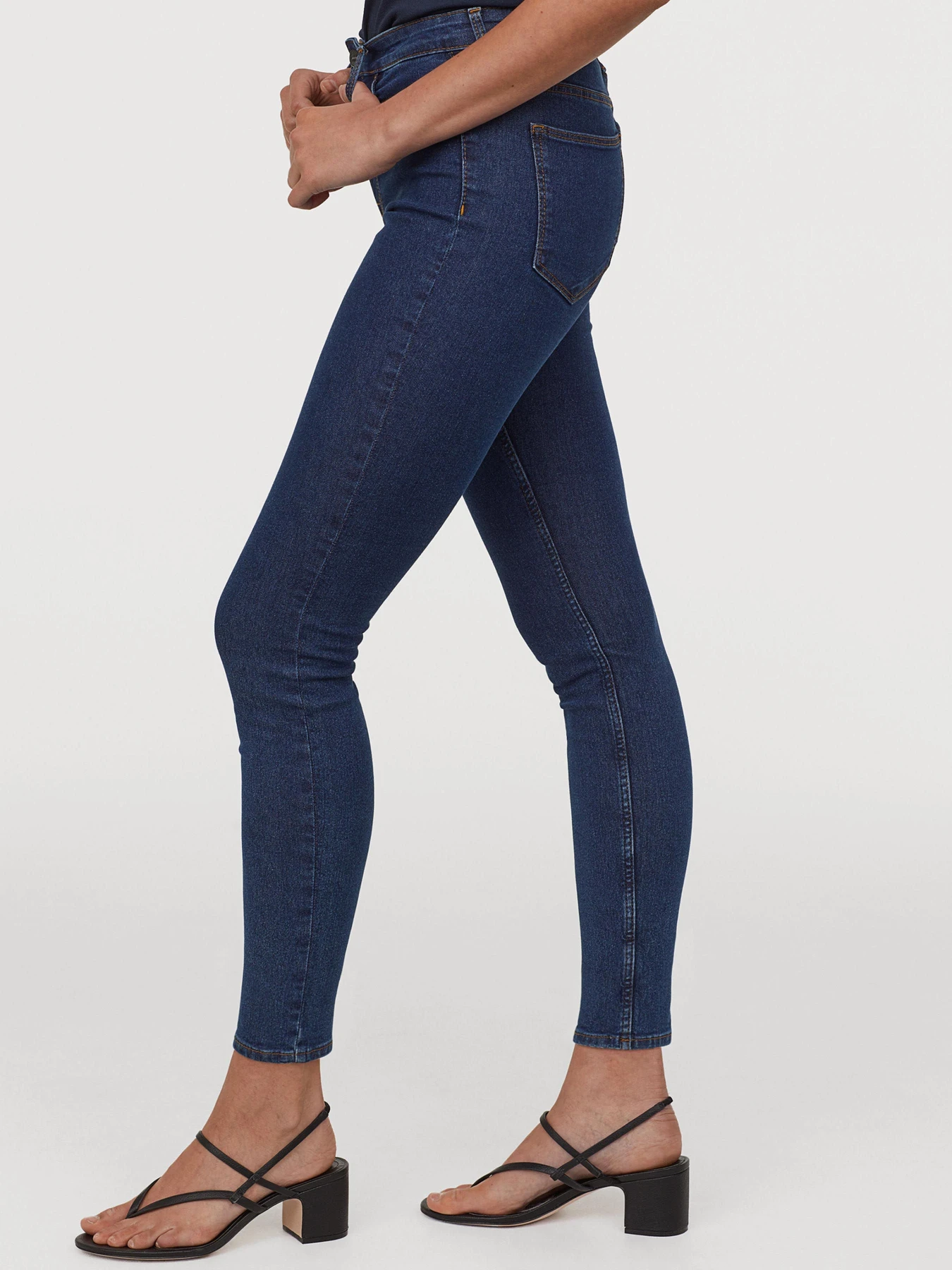 Джинсы H&M модель 3992569wer_Темно-синий Фото
