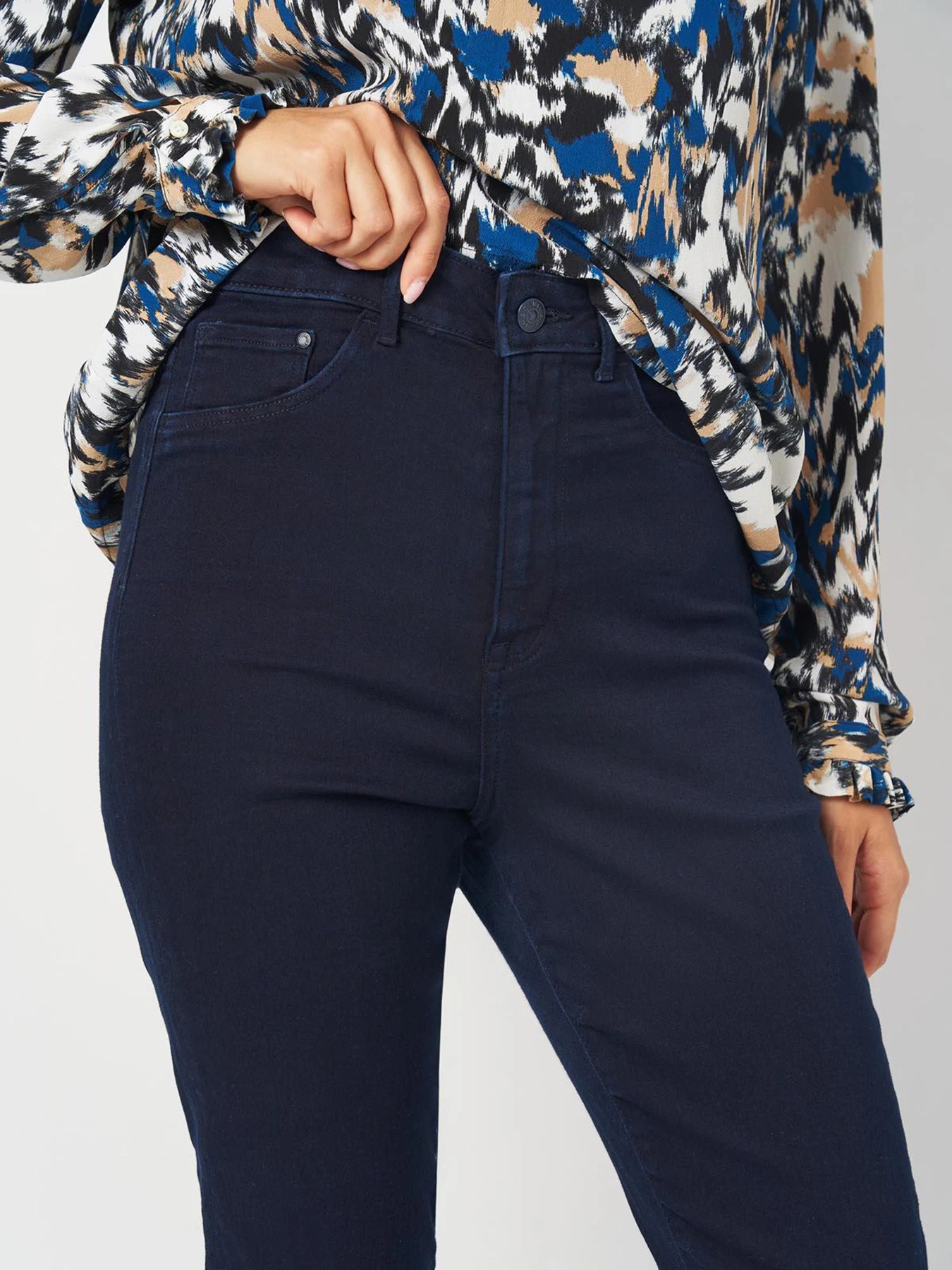 Джинси H&M модель 9008002ral_Темно-синий Фото