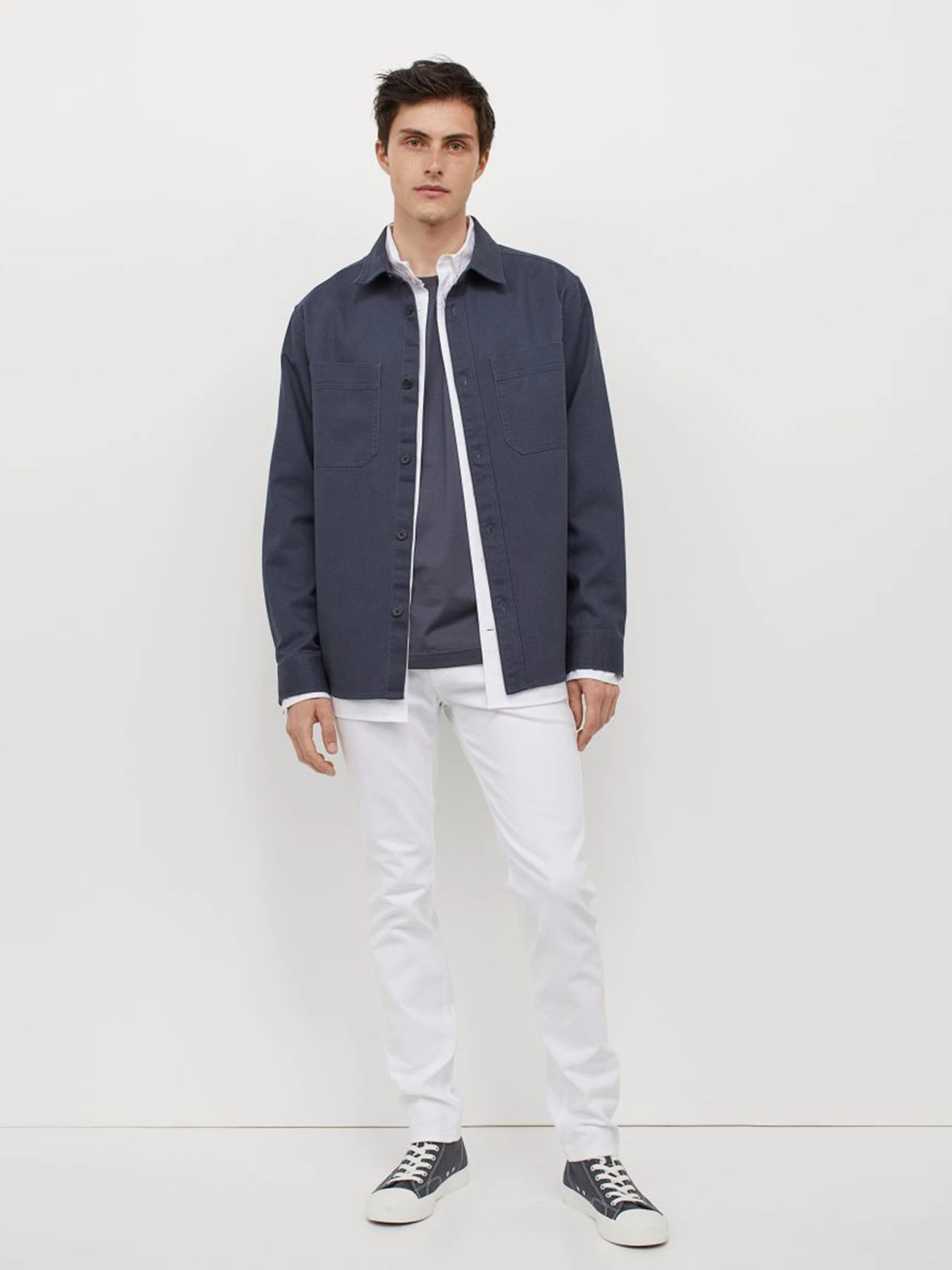 Джинсы H&M модель 7321880wer_Белый Фото