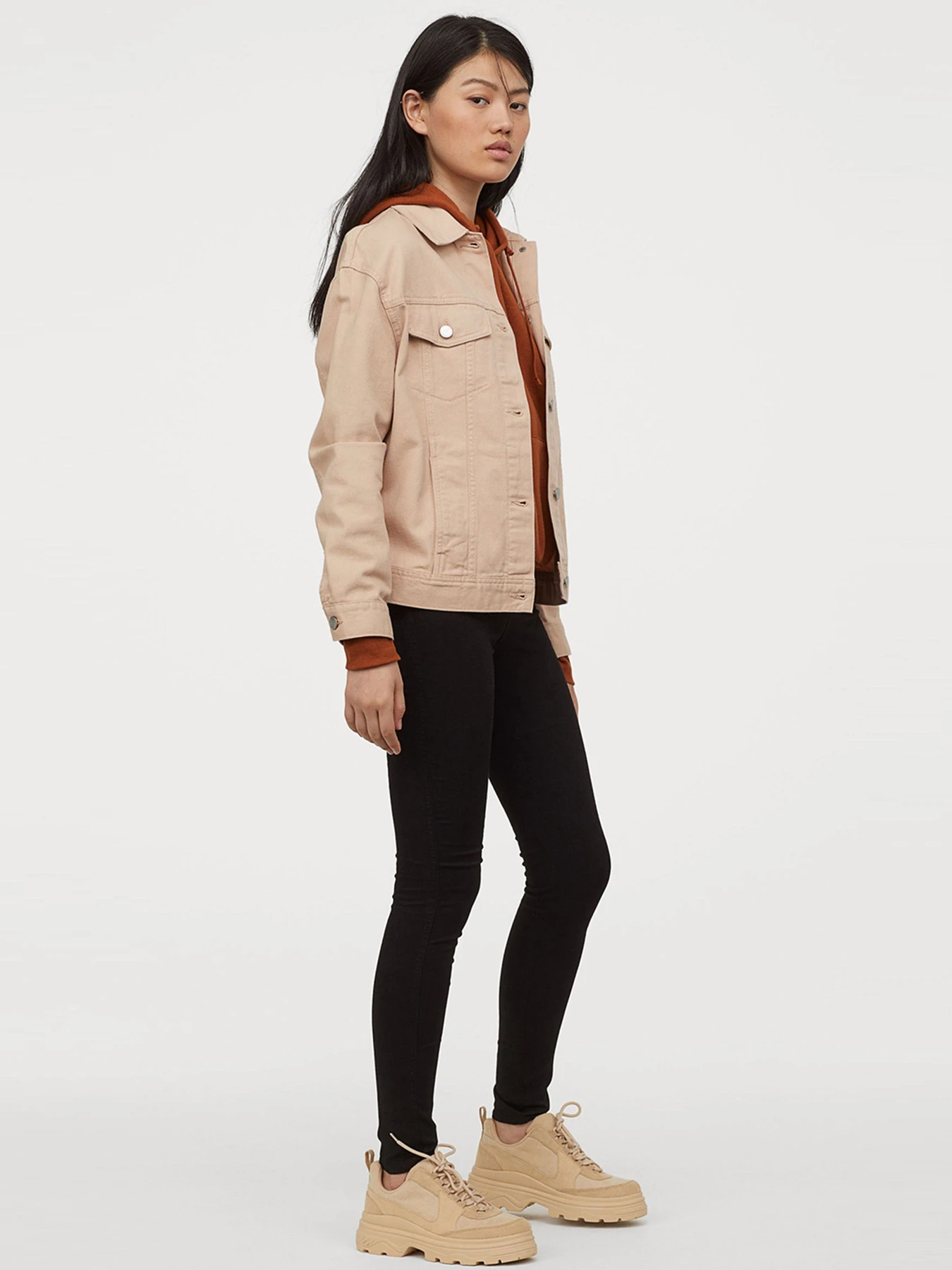 Джинси H&M модель 5701891RP5_Черный Фото