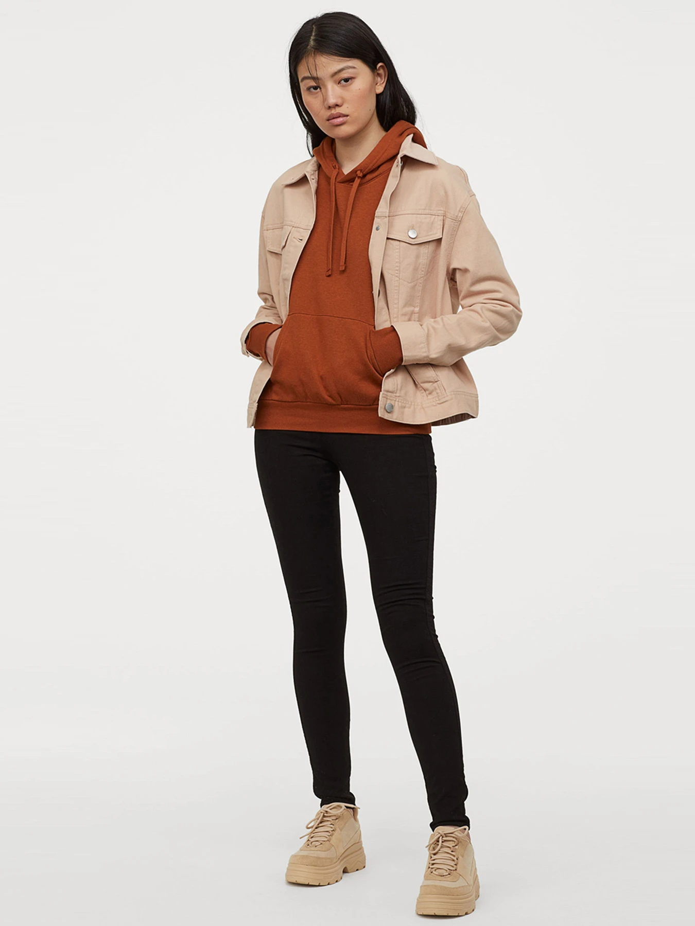 Джинси H&M модель 5701891RP5_Черный Фото