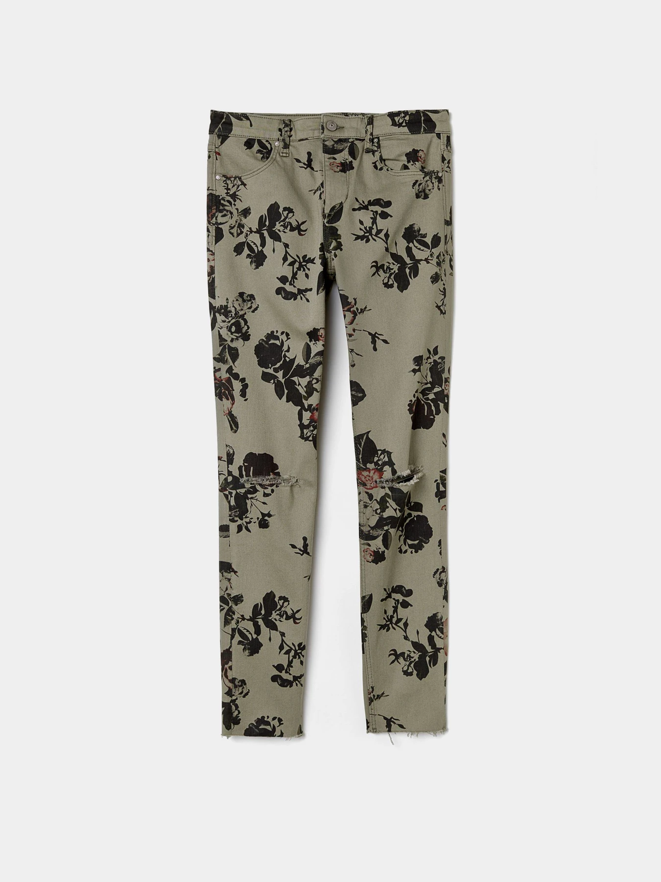 Джинси H&M модель 2522987dlog_Хаки Фото