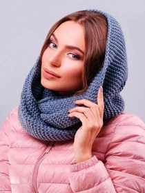 Шарфи та хустки MarSe модель marse-snud-299-svetlj-dzhins Фото