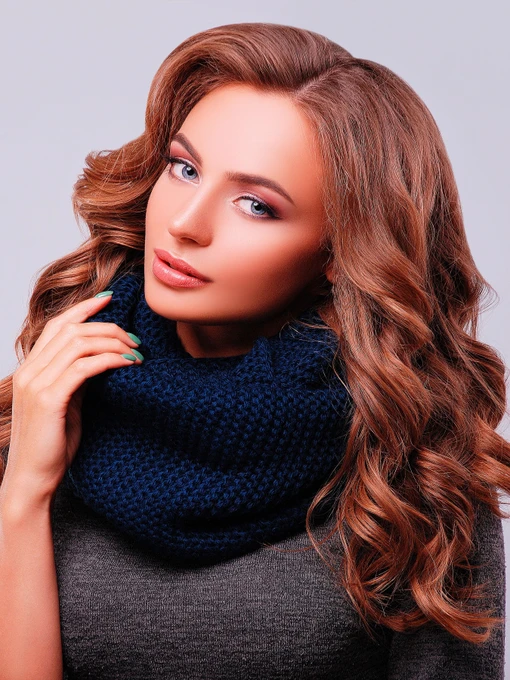 Шарфи та хустки MarSe модель marse-snud-299-temno-sinij Фото