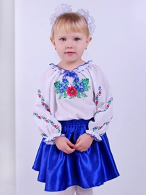 Вышиванки Folk Moda модель fm3084-blij Фото