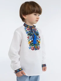 Вышиванки Folk Moda модель fm2818-blij Фото