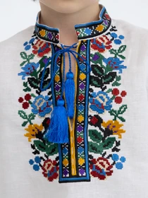 Вышиванки Folk Moda модель fm2818-blij Фото