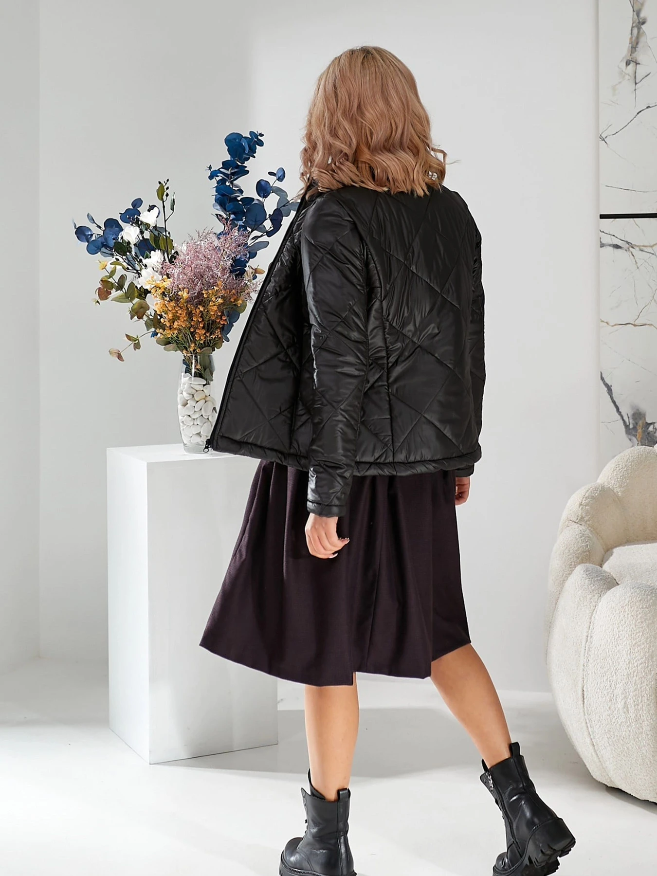 Юбки LadyLike модель ll72660058-bordovj Юбки LadyLike модель ll72660058-bordovj Фото