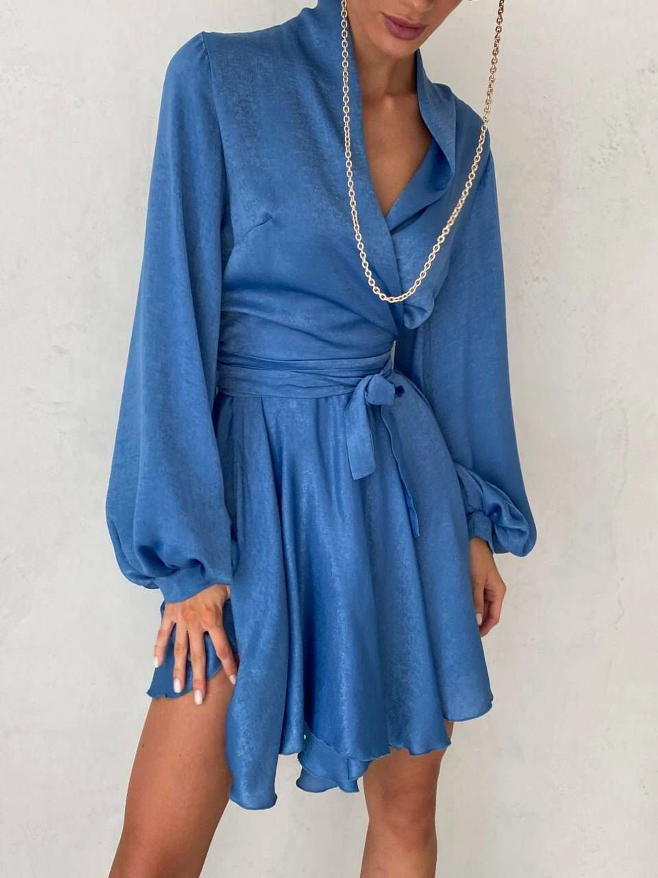 Платья Milirud модель mil372-sinj Платья Milirud модель mil372-sinj Фото