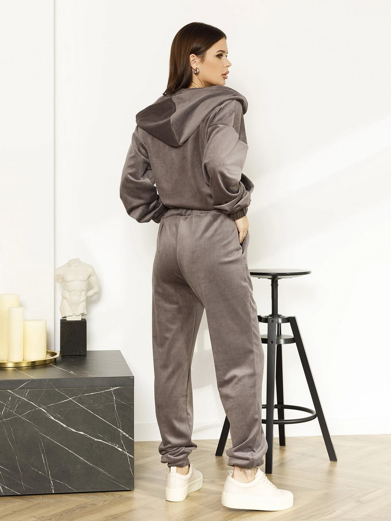 Костюми ISSA Plus модель 13065_gray Фото