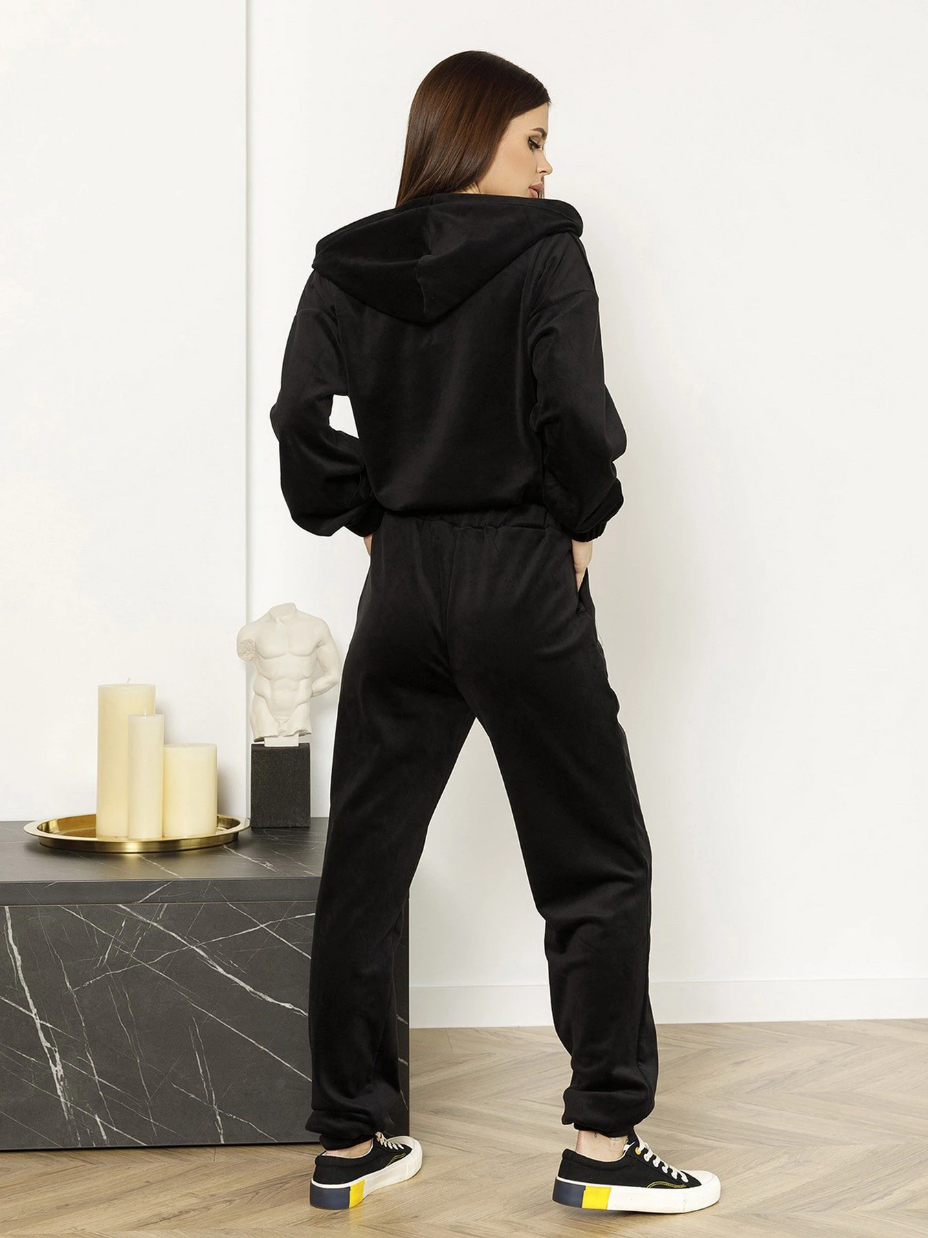 Костюми ISSA Plus модель 13065_black Костюми ISSA Plus модель 13065_black Фото