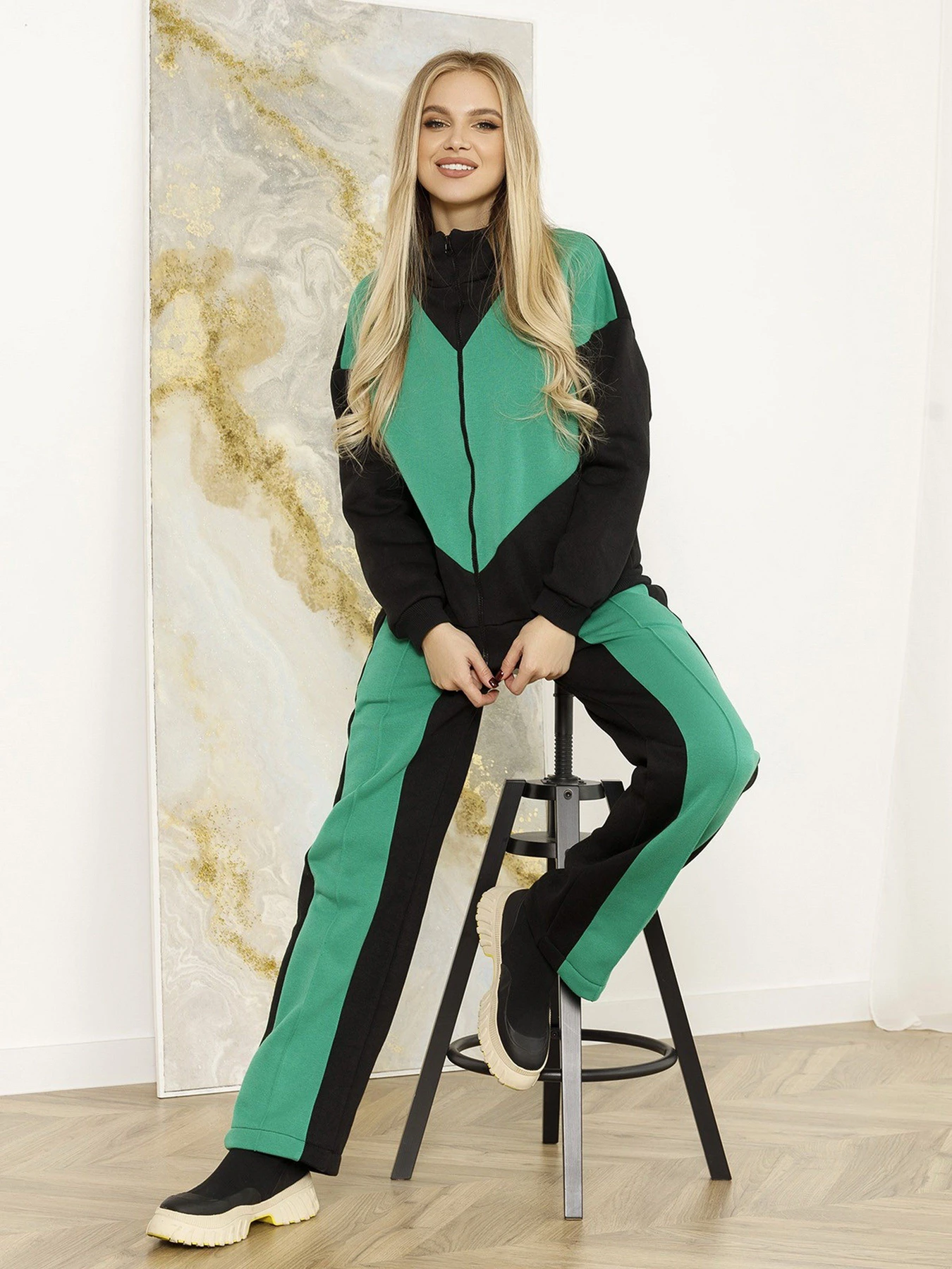Костюмы ISSA Plus модель 12973_green Фото
