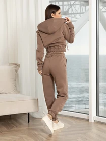 Костюмы ISSA Plus модель SA-355_brown Фото