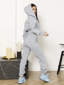 Костюмы ISSA Plus модель SA-355_lightgray Фото