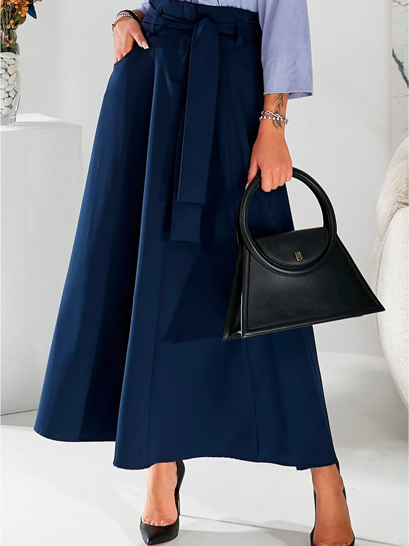 Юбки LadyLike модель ll197620063-sinj Юбки LadyLike модель ll197620063-sinj Фото