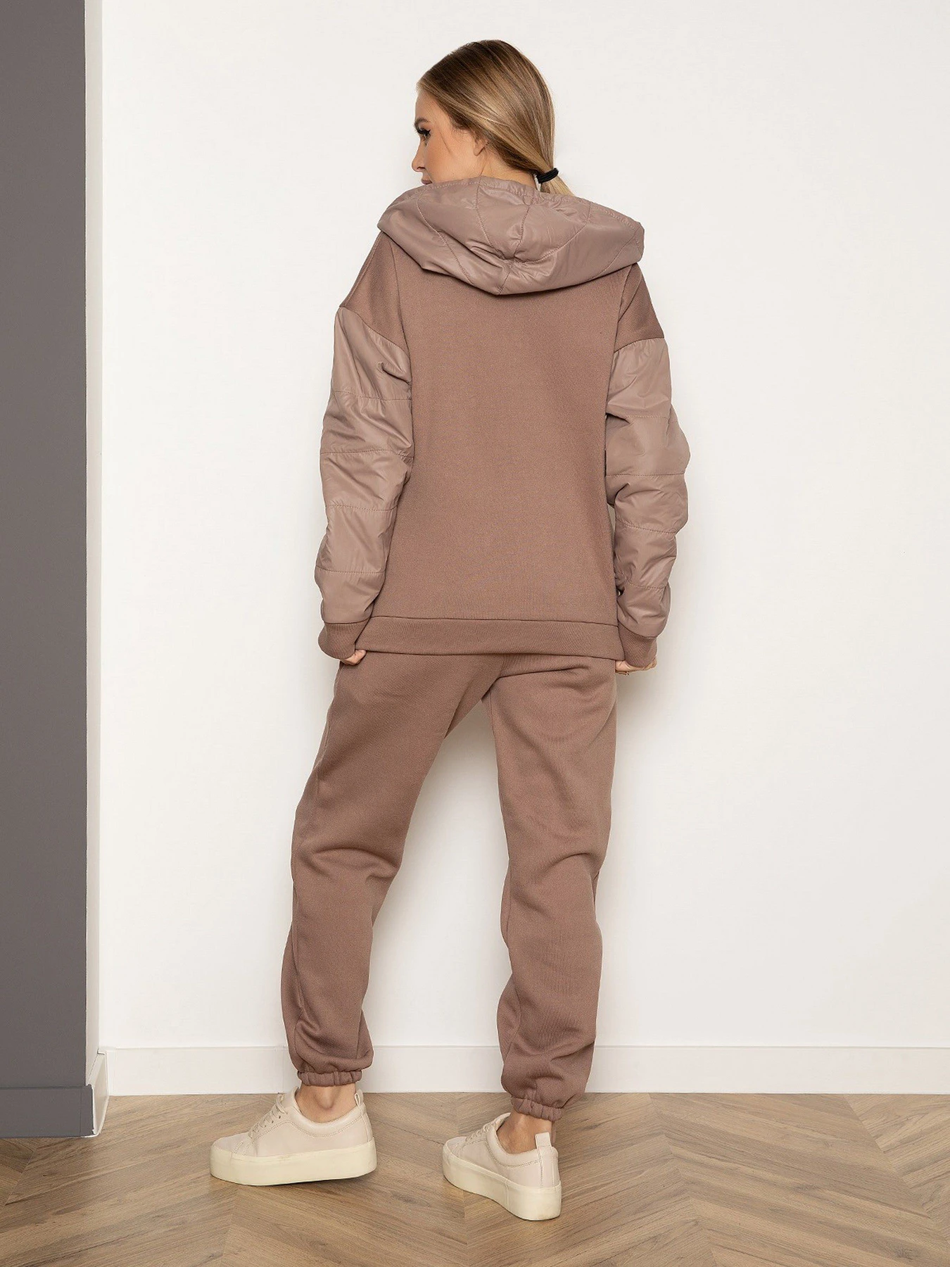 Костюмы ISSA Plus модель 12994B_brown Костюмы ISSA Plus модель 12994B_brown Фото