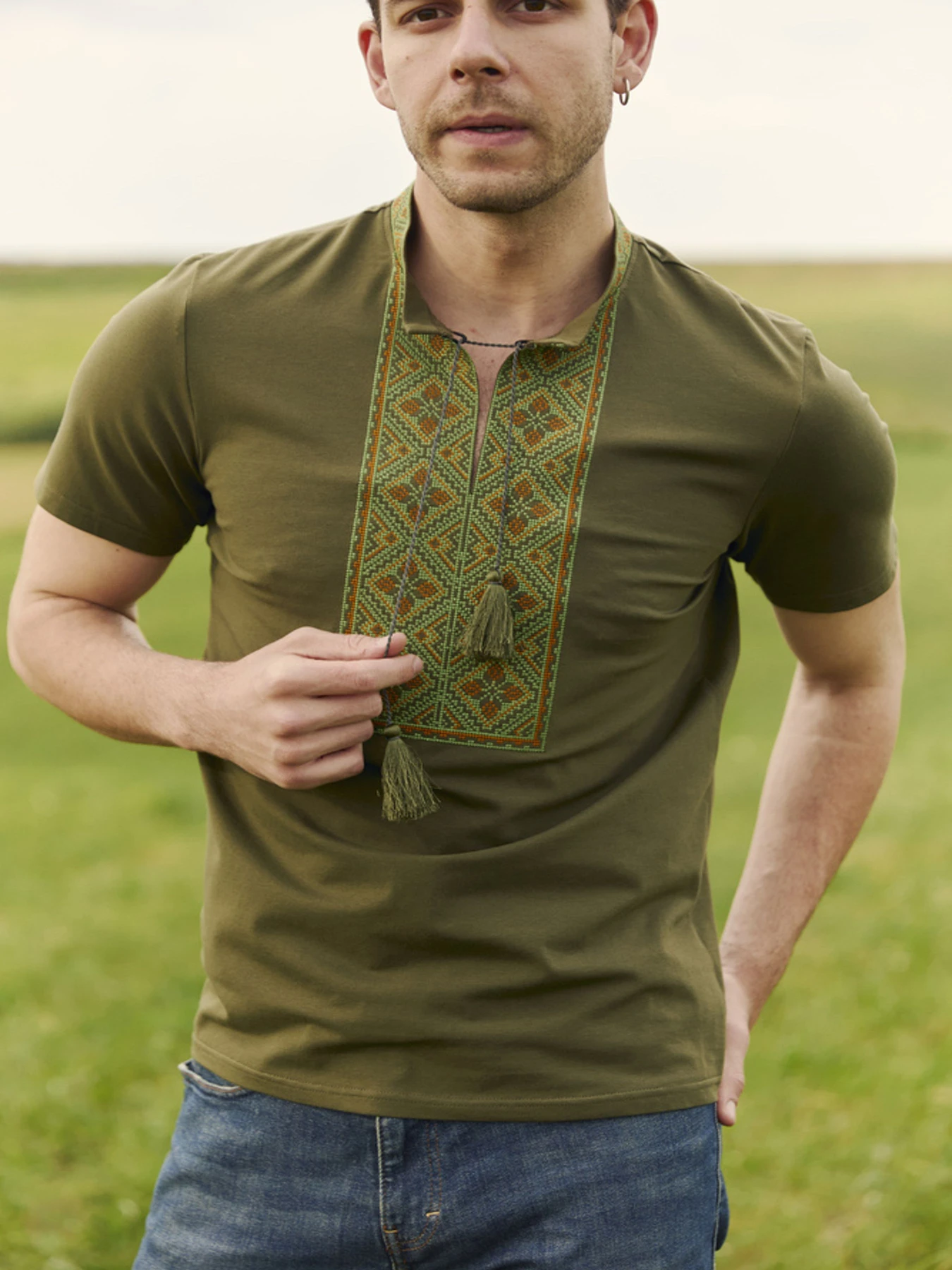 Вышиванки Folk Moda модель fm3053-hak Вышиванки Folk Moda модель fm3053-hak Фото