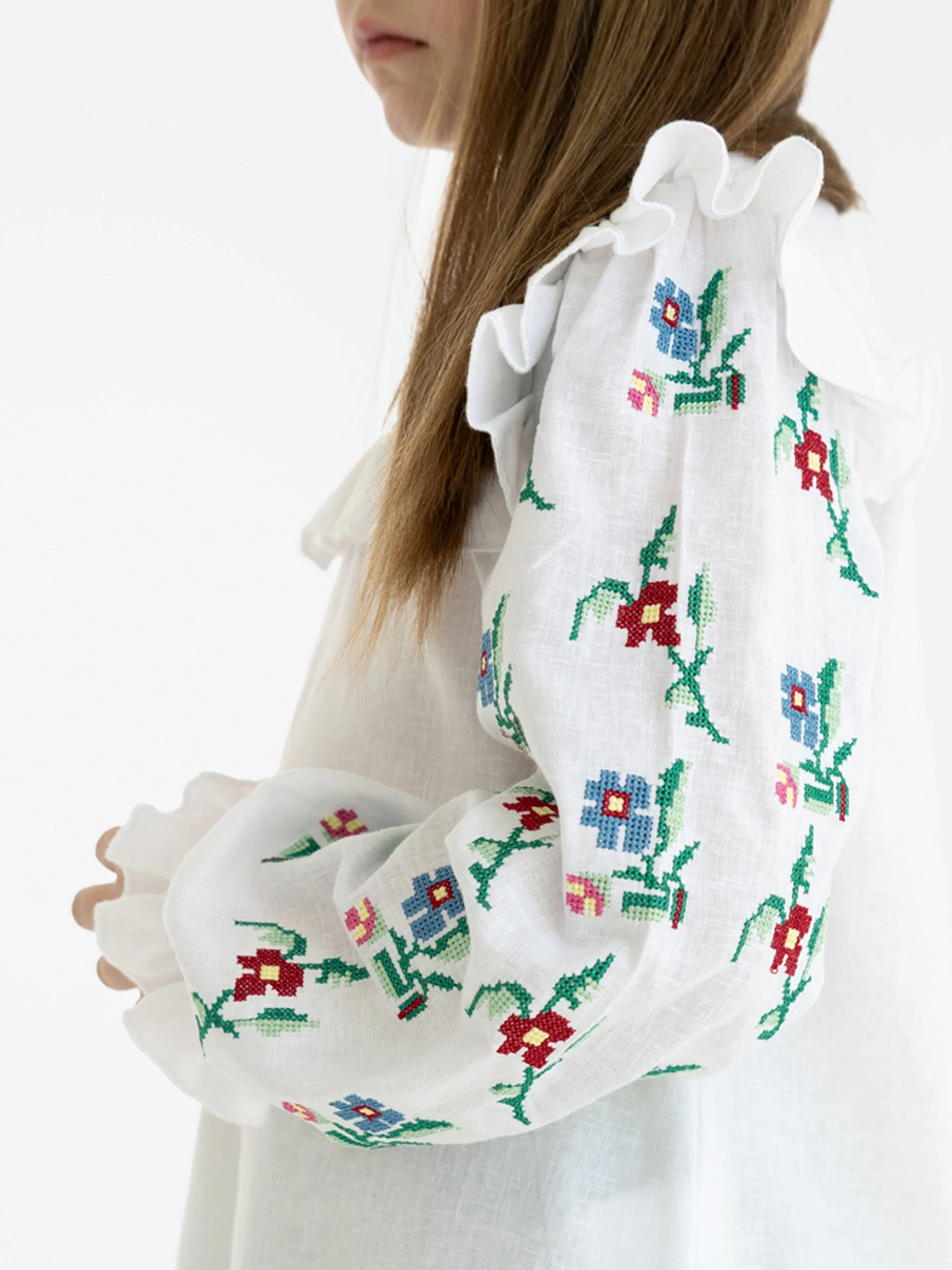 Вышиванки Folk Moda модель fm3040-blij Вышиванки Folk Moda модель fm3040-blij Фото