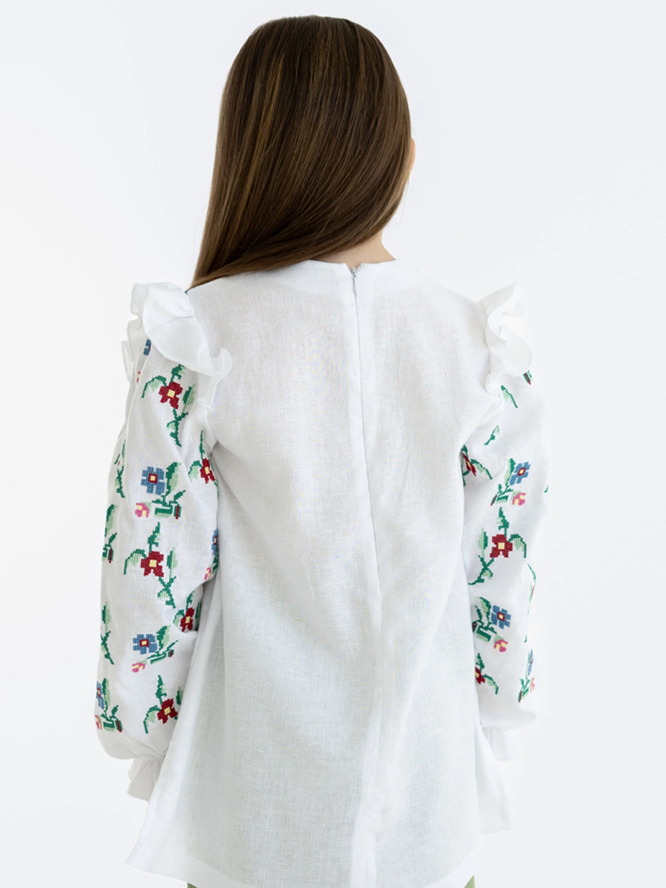 Вышиванки Folk Moda модель fm3040-blij Вышиванки Folk Moda модель fm3040-blij Фото