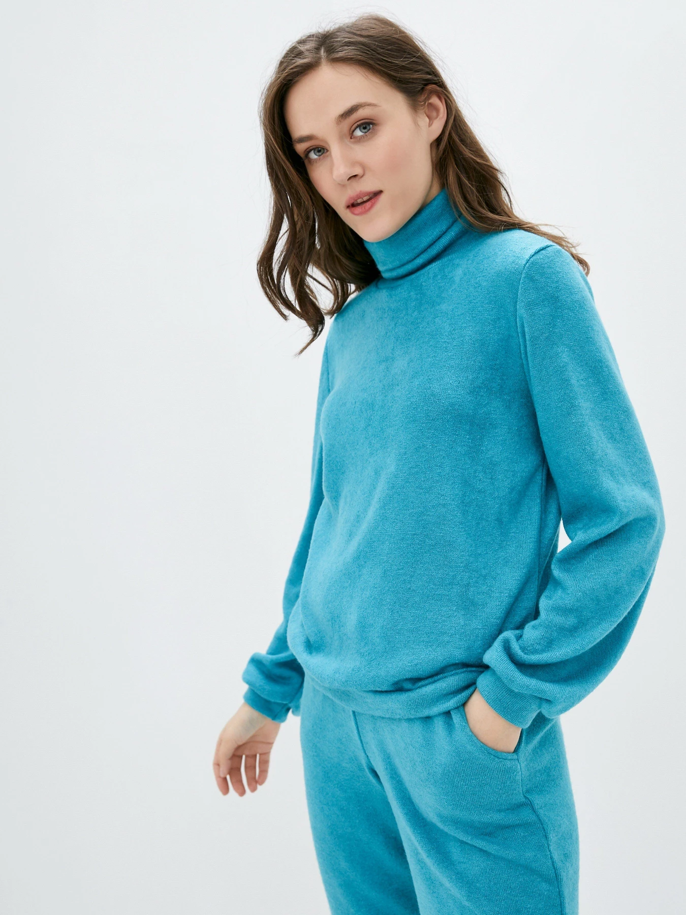 Костюми ISSA Plus модель 12218_turquoise Фото