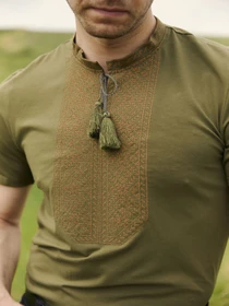 Вышиванки Folk Moda модель fm3049-hak Фото