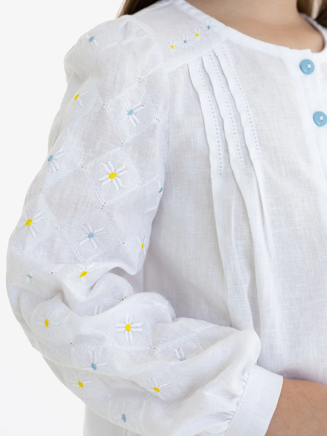 Вышиванки Folk Moda модель fm3034-blij Вышиванки Folk Moda модель fm3034-blij Фото