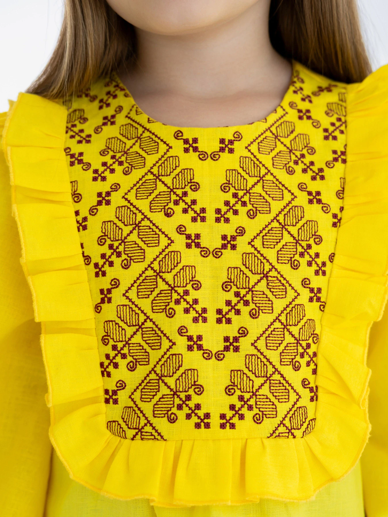 Вышиванки Folk Moda модель fm3027-zhovtij Вышиванки Folk Moda модель fm3027-zhovtij Фото