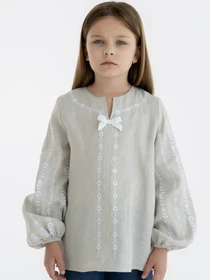 Вышиванки Folk Moda модель fm3032-bezheviij Фото