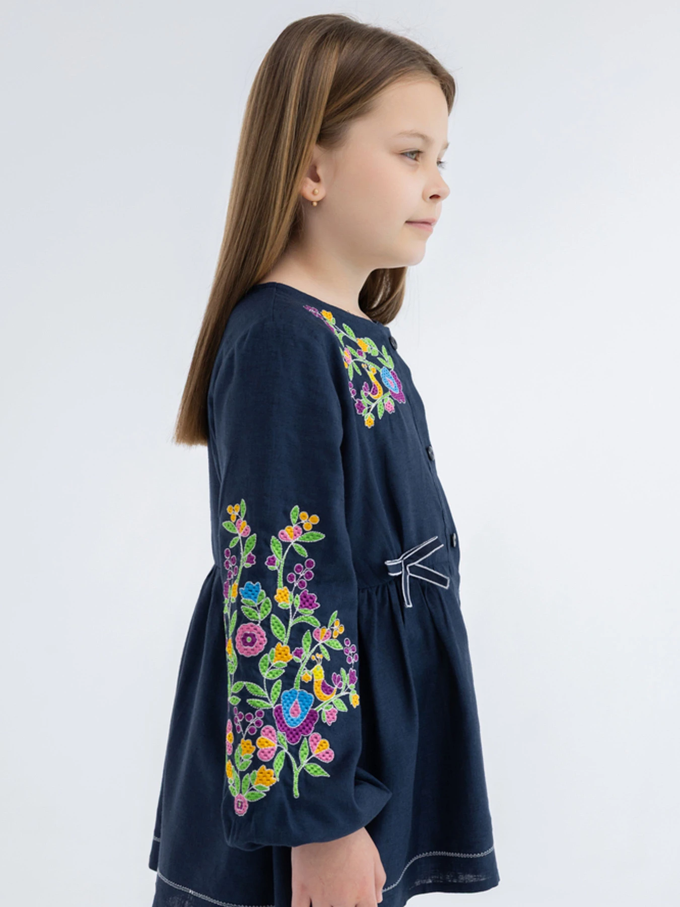 Вышиванки Folk Moda модель fm3024-chornilxnij Фото